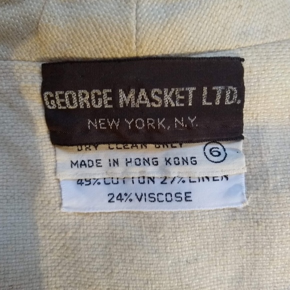 Vintage George Masket LTD. New York NY blazer 6 - Picture 5 of 6